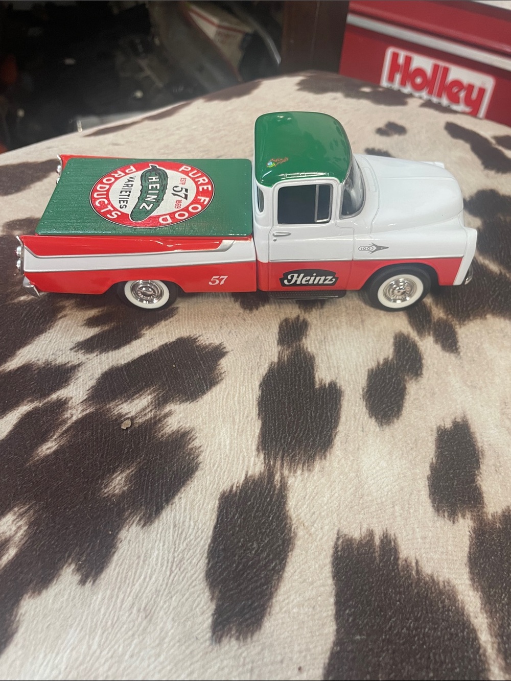 Heinz Branded Kids Truck Toy in Green, Red & White